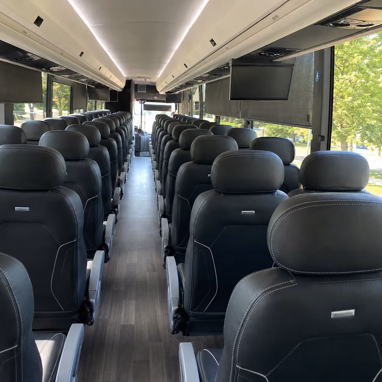 new braunfels corporate event transportation onboard seating